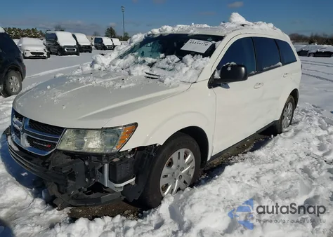2020 Dodge Journey Se Value z USA, uszkodzony, nr VIN 3C4PDCAB1LT259091